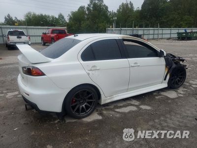 Trzecie zdjęcie samochodu z tyłu: 2010 MITSUBISHI LANCER EVOLUTION GSR VIN:JA32W8FV4AU029745 - miniatura