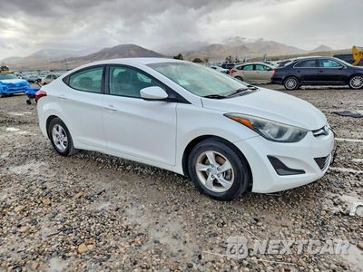 Czwarte zdjęcie samochodu z boku: 2014 HYUNDAI ELANTRA SE VIN:5NPDH4AE9EH526004 - miniatura