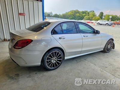 Trzecie zdjęcie samochodu z tyłu: 2018 MERCEDES-BENZ C 300 VIN:55SWF4JB6JU270271 - miniatura