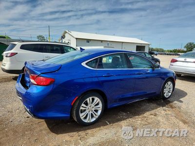 Trzecie zdjęcie samochodu z tyłu: 2015 CHRYSLER 200 LIMITED VIN:1C3CCCAB8FN618303 - miniatura