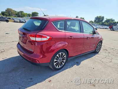 Trzecie zdjęcie samochodu z tyłu: 2017 FORD C-MAX TITANIUM VIN:1FADP5DU4HL100884 - miniatura