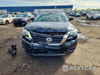 Piąte zdjęcie samochodu w środku: 2017 NISSAN PATHFINDER SL VIN:5N1DR2MM6HC608532 - miniatura