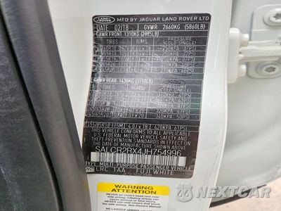Zdjęcie 13 z 13 samochodu: 2018 LAND ROVER DISCOVERY SPORT HSE VIN:SALCR2RX4JH754996 - miniatura