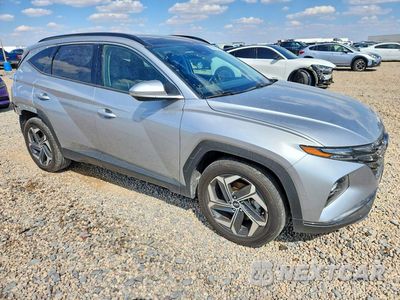 Czwarte zdjęcie samochodu z boku: 2023 HYUNDAI TUCSON LIMITED VIN:5NMJE3AE0PH279588 - miniatura
