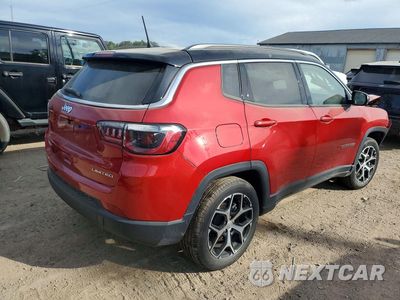 Trzecie zdjęcie samochodu z tyłu: 2024 JEEP COMPASS LIMITED VIN:3C4NJDCN3RT141503 - miniatura