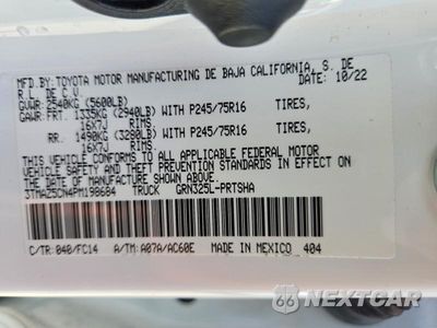 Zdjęcie 12 z 12 samochodu: 2023 TOYOTA TACOMA SR5 V6 VIN:3TMAZ5CN4PM198684 - miniatura
