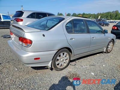 Trzecie zdjęcie samochodu z tyłu: 2002 INFINITI G20 BASE VIN:JNKCP11A22T507987 - miniatura
