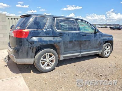 Trzecie zdjęcie samochodu z tyłu: 2015 GMC TERRAIN VIN:2GKALMEK3F6323508 - miniatura