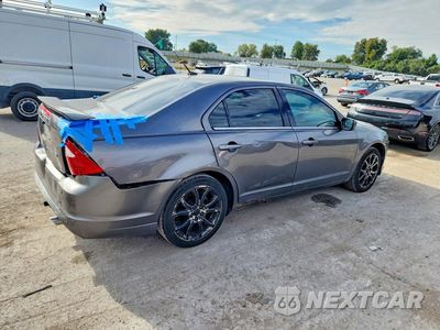 Trzecie zdjęcie samochodu z tyłu: 2012 FORD FUSION SEL VIN:3FAHP0JG4CR129587 - miniatura