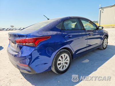 Trzecie zdjęcie samochodu z tyłu: 2019 HYUNDAI ACCENT SE VIN:3KPC24A30KE085097 - miniatura