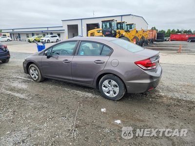 Drugie zdjęcie samochodu z przodu: 2014 HONDA CIVIC LX VIN:19XFB2F5XEE206511 - miniatura