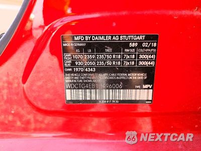 Zdjęcie 13 z 13 samochodu: 2018 MERCEDES-BENZ GLA 250 VIN:WDCTG4EB1JJ496006 - miniatura