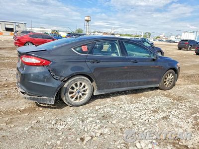 Trzecie zdjęcie samochodu z tyłu: 2015 FORD FUSION S VIN:1FA6P0G76F5110299 - miniatura