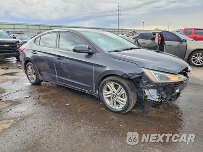 Czwarte zdjęcie samochodu z boku: 2020 HYUNDAI ELANTRA SEL VIN:5NPD84LF9LH606583 - miniatura