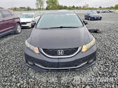 Piąte zdjęcie samochodu w środku: 2013 HONDA CIVIC EXL VIN:19XFB2F94DE020786 - miniatura