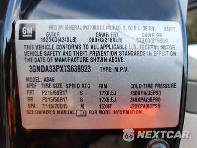 Zdjęcie 13 z 13 samochodu: 2007 CHEVROLET HHR LT VIN:3GNDA33PX7S638923 - miniatura