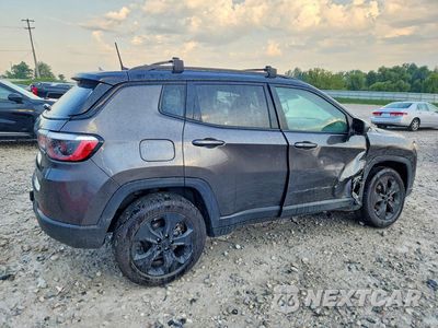 Trzecie zdjęcie samochodu z tyłu: 2021 JEEP COMPASS LATITUDE VIN:3C4NJDBB8MT557403 - miniatura