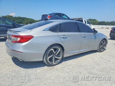 Trzecie zdjęcie samochodu z tyłu: 2021 HONDA ACCORD SPORT VIN:1HGCV1F30MA084215 - miniatura