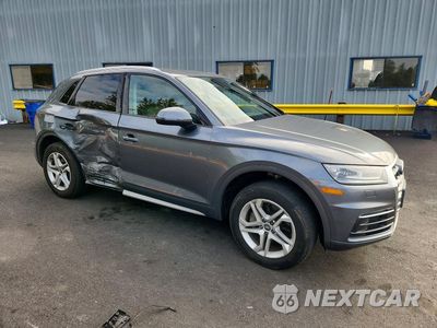 Czwarte zdjęcie samochodu z boku: 2018 AUDI Q5 PREMIUM VIN:WA1ANAFY7J2052556 - miniatura