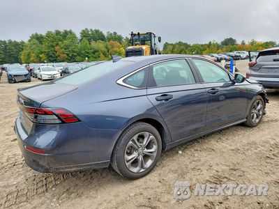 Trzecie zdjęcie samochodu z tyłu: 2024 HONDA ACCORD EX VIN:1HGCY1F37RA059083 - miniatura