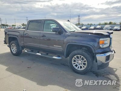 Czwarte zdjęcie samochodu z boku: 2015 GMC SIERRA K1500 SLE VIN:3GTU2UEC0FG424420 - miniatura