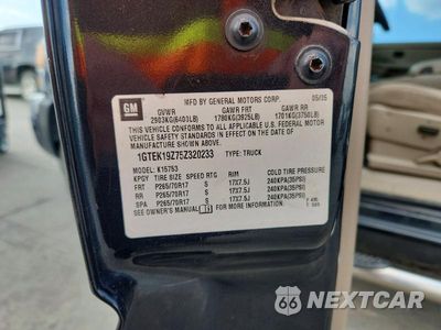 Zdjęcie 12 z 12 samochodu: 2005 GMC NEW SIERRA K1500 VIN:1GTEK19Z75Z320233 - miniatura