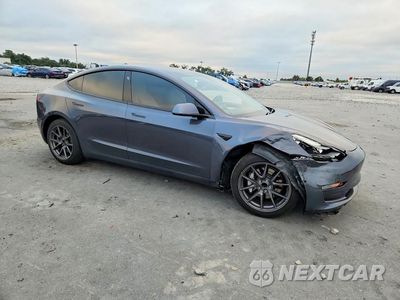 Czwarte zdjęcie samochodu z boku: 2021 TESLA MODEL 3 VIN:5YJ3E1EA2MF025897 - miniatura