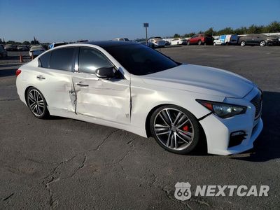 Czwarte zdjęcie samochodu z boku: 2015 INFINITI Q50 SPORT VIN:JN1BV7AP4FM353201 - miniatura