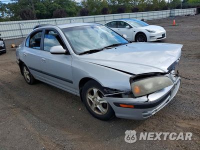 Czwarte zdjęcie samochodu z boku: 2005 HYUNDAI ELANTRA GLS VIN:KMHDN46D45U157465 - miniatura