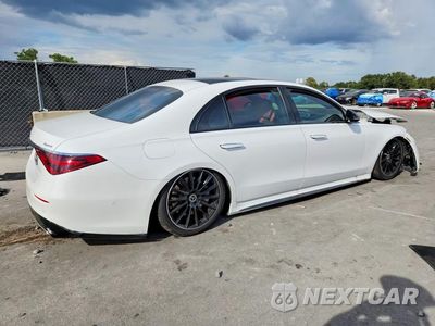 Trzecie zdjęcie samochodu z tyłu: 2025 MERCEDES-BENZ S 580 4MATIC VIN:W1K6G7GB8SA314102 - miniatura