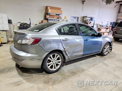 Trzecie zdjęcie samochodu z tyłu: 2010 MAZDA 3 S VIN:JM1BL1S64A1100394 - miniatura