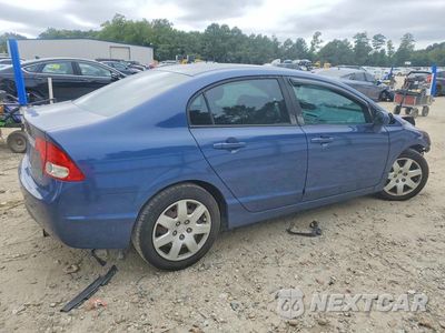 Trzecie zdjęcie samochodu z tyłu: 2010 HONDA CIVIC LX VIN:2HGFA1F55AH510326 - miniatura