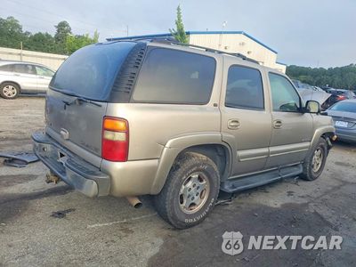 Trzecie zdjęcie samochodu z tyłu: 2002 CHEVROLET TAHOE C1500 VIN:1GNEC13Z12J330621 - miniatura