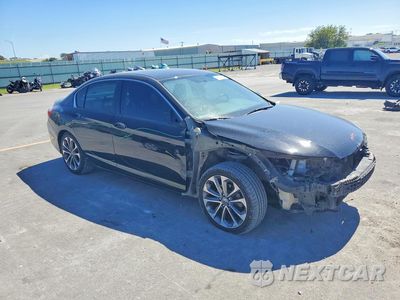 Czwarte zdjęcie samochodu z boku: 2014 HONDA ACCORD SPORT VIN:1HGCR2F59EA290596 - miniatura
