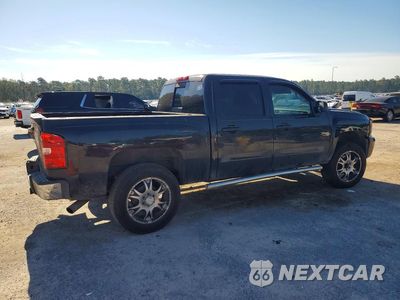 Trzecie zdjęcie samochodu z tyłu: 2010 CHEVROLET SILVERADO C1500 LTZ VIN:3GCRCTE0XAG190881 - miniatura