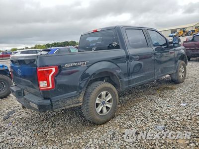 Trzecie zdjęcie samochodu z tyłu: 2017 FORD F150 SUPERCREW VIN:1FTEW1EF5HKD22673 - miniatura