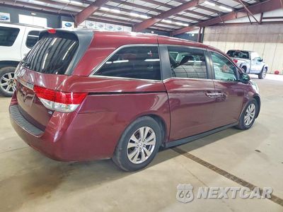 Trzecie zdjęcie samochodu z tyłu: 2016 HONDA ODYSSEY EXL VIN:5FNRL5H68GB104705 - miniatura