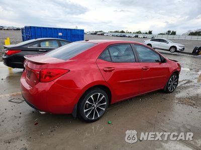 Trzecie zdjęcie samochodu z tyłu: 2017 TOYOTA COROLLA SE VIN:2T1BURHE5HC954830 - miniatura