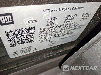 Zdjęcie 13 z 13 samochodu: 2026 CHEVROLET TRAX 1LT VIN:KL77LHEP4TC251677 - miniatura