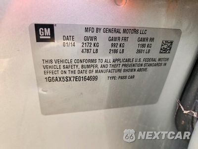 Zdjęcie 12 z 12 samochodu: 2014 CADILLAC CTS LUXURY COLLECTION VIN:1G6AX5SX7E0164699 - miniatura