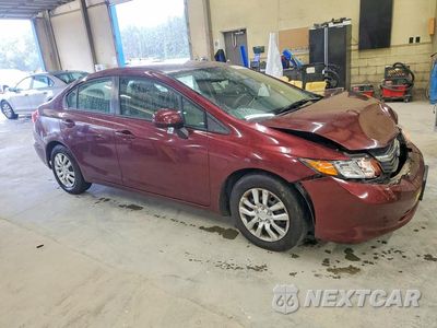 Czwarte zdjęcie samochodu z boku: 2012 HONDA CIVIC LX VIN:JHMFB2F54CS001209 - miniatura