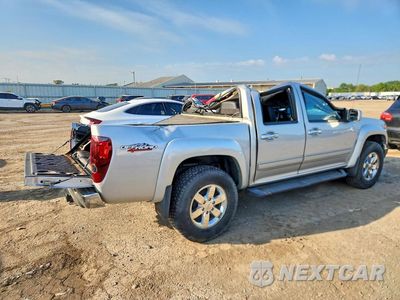 Trzecie zdjęcie samochodu z tyłu: 2012 GMC CANYON SLT VIN:1GTH6NFE0C8118945 - miniatura