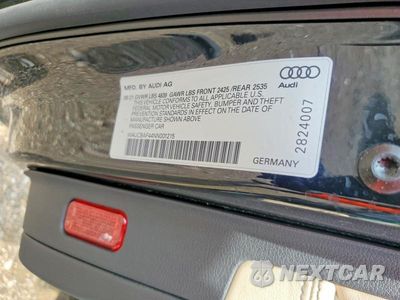 Zdjęcie 12 z 12 samochodu: 2022 AUDI A4 PRESTIGE 40 VIN:WAUCBAF44NN001215 - miniatura