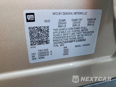 Zdjęcie 13 z 13 samochodu: 2023 CADILLAC XT4 LUXURY VIN:1GYAZAR48PF108650 - miniatura