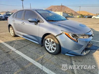 Czwarte zdjęcie samochodu z boku: 2020 TOYOTA COROLLA LE VIN:JTDEPRAE0LJ065221 - miniatura