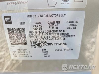 Zdjęcie 14 z 14 samochodu: 2027 CHEVROLET TRAVERSE Z71 VIN:1GNEVJKS8VJ134596 - miniatura