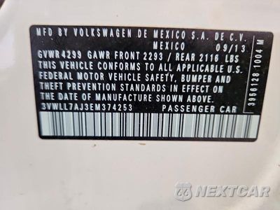 Zdjęcie 12 z 12 samochodu: 2014 VOLKSWAGEN JETTA TDI VIN:3VWLL7AJ3EM374253 - miniatura