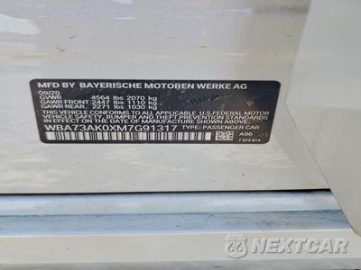 Zdjęcie 12 z 12 samochodu: 2021 BMW 228XI VIN:WBA73AK0XM7G91317 - miniatura