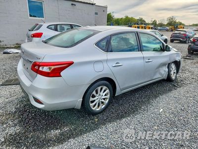 Trzecie zdjęcie samochodu z tyłu: 2017 NISSAN SENTRA SV VIN:3N1AB7APXHY356608 - miniatura
