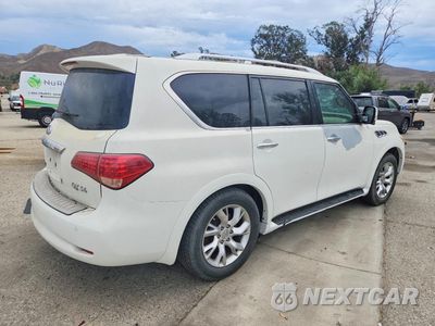 Trzecie zdjęcie samochodu z tyłu: 2011 INFINITI QX56 BASE VIN:JN8AZ2NF5B9503951 - miniatura